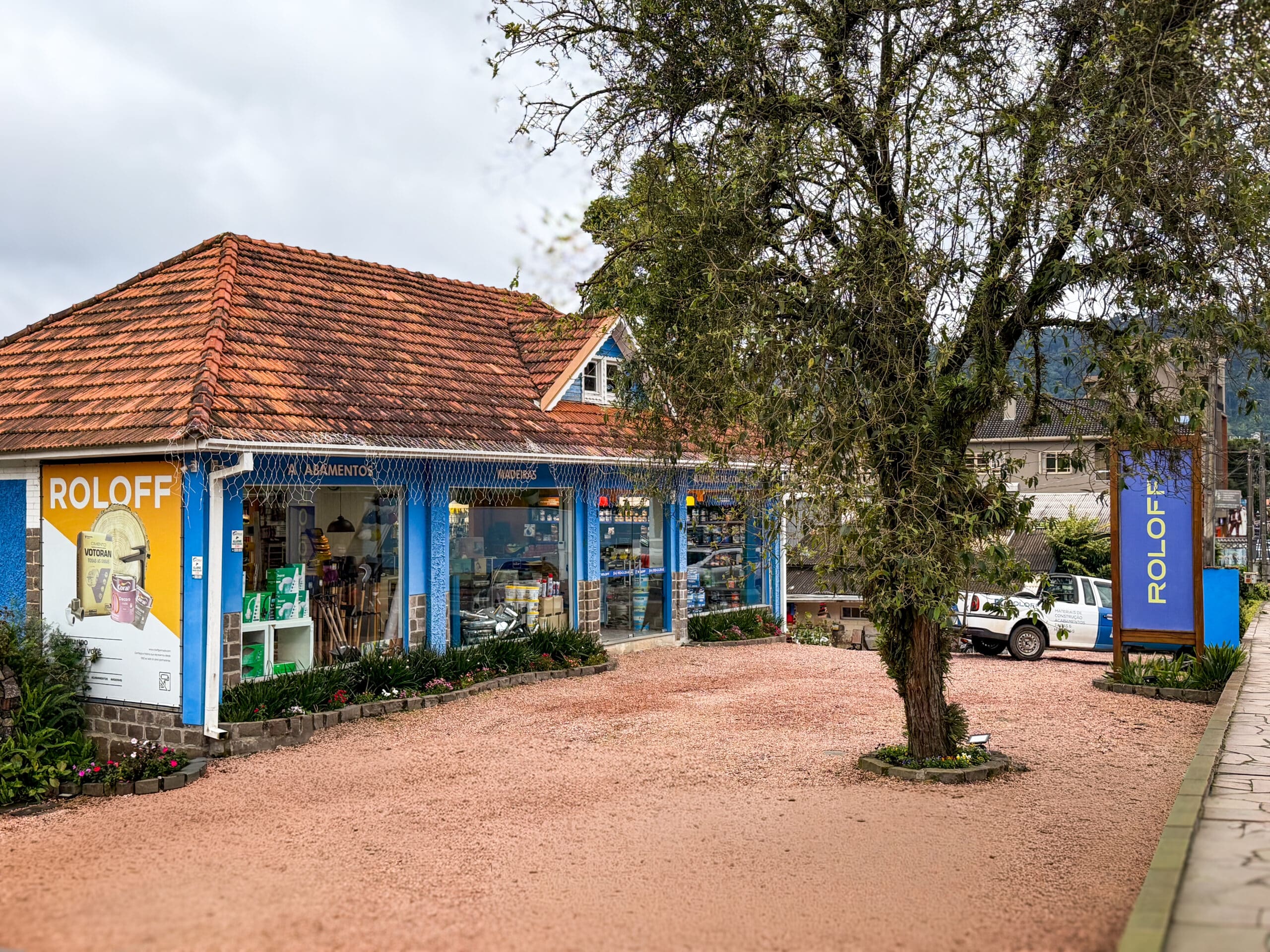 Materiais e estrutura da Roloff