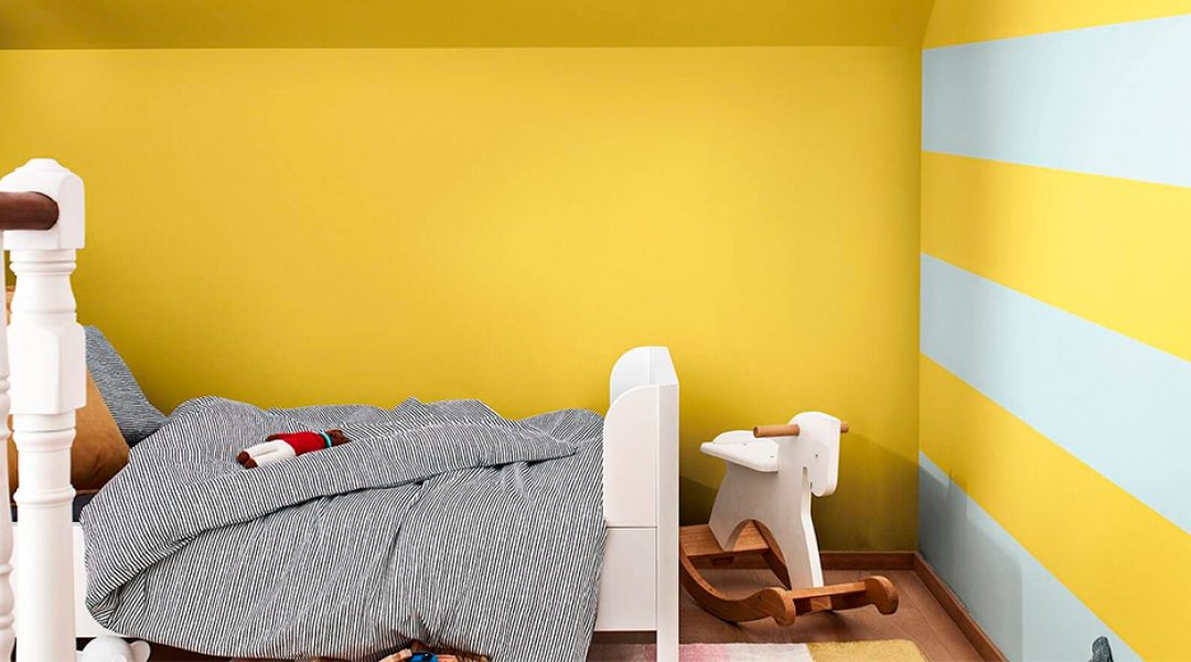 a cor amarela cai muito bem nos quartos